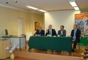 Prezydent Borowiak na debacie w Zespole Szkół Rolniczo – Budowlanych w Lesznie