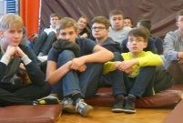 Grupa uczniów gimnazjum nr 4