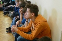 Grupa uczniów gimnazjum nr 4