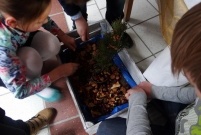 Dzieci i jury w czasie konkursowych zmagań