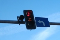 Sygnalizaja świetlna z sekundnikami