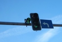 Sygnalizaja świetlna z sekundnikami