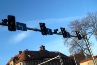 Sygnalizaja świetlna z sekundnikami