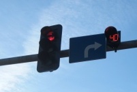 Sygnalizaja świetlna z sekundnikami