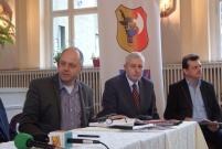 Uczestnicy konferencji prasowej