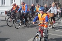 Rowerzyści podczas Majówka z ABC