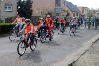 Rowerzyści podczas Majówka z ABC