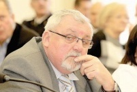 Marek Ganowicz z Klubu Radnych Lewicy / Fot. E. Baldys