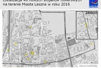 Lokalizacja montażu nowych stojaków rowerowych