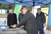 Wmurowanie kamienia węgielnego