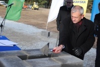 Wmurowanie kamienia węgielnego