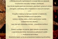 Plakat z programem Mikołajek miejskich