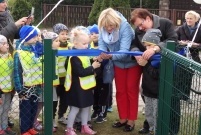 Otwarcie placu zabaw przy ul. Wierzbowej