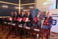 Podpisanie listu intencyjnego w sprawie przywrócenia połączenia kolejowego Leszno - Głogów