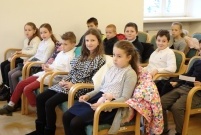 Uczniowie klasy IIIb z SP9 w leszczyńskim Ratuszu