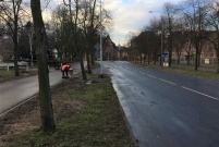 Wymiana słupów oświetleniowych na ul. Grunwaldzkiej