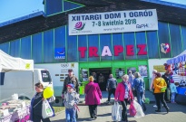Targi Dom i Ogród odbywały sie w Hali Trapez i na terenach wokół hali