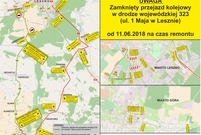 Zmiana organizacji ruchu na trasie Leszno-Góra