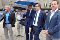 Otwarcie boiska przy ZSE