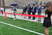 Otwarcie boiska przy ZSE