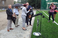 Otwarcie boiska przy ZSE