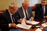 Podpisanie listu intencyjnego Rowerowa S5