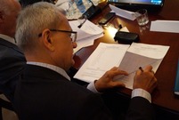 Podpisanie listu intencyjnego Rowerowa S5