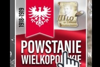 Fragmenty strony poświęconej Powstaniu Wielkopolskiemu w rejonie Leszna