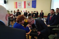 Pożegnanie skarbnik Barbary Krawiec miało miejsce w czasie V sesji Rady Miejskiej Leszna