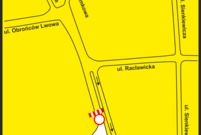 Schemat organizacji ruchu dla ul. Lipowej (Etap II)