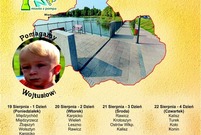 Plakat rowerowej akcji charytatywnej