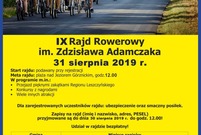 IX Rajd Rowerowy im. Zdzisława Adamczaka
