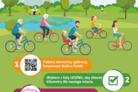 Rowerowa Stolica Polski - Leszno plakat ogólny