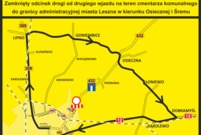 Schemat organizacji ruchu - dot. ul. Osieckiej