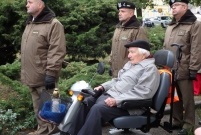 Uroczystości patriotyczne pod tablicą rozstrzelanych