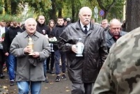 Uroczystości patriotyczne pod tablicą rozstrzelanych