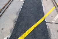 Przejazd kolejowy w ul. 1 Maja został doraźnie naprawiony