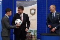 Uroczyste otwarcie nowej hali sportowej przy III LO