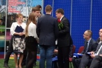 Uroczyste otwarcie nowej hali sportowej przy III LO