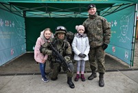 Piknik militarny pod Stadionem im. Alfreda Smoczyka