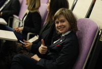 Uroczysta sesja Rady Miejskiej Leszna w auli PWSZ