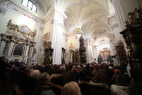 Msza święta w leszczyńskiej bazylice