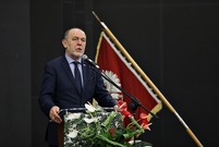 Uroczysta sesja Rady Miejskiej Leszna w auli PWSZ