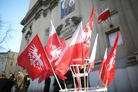 Msza święta w leszczyńskiej bazylice