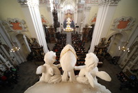 Msza święta w leszczyńskiej bazylice