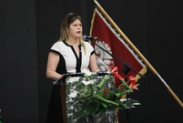 Uroczysta sesja Rady Miejskiej Leszna w auli PWSZ