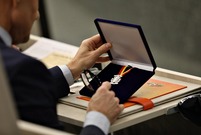 Uroczysta sesja Rady Miejskiej Leszna w auli PWSZ