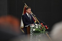 Uroczysta sesja Rady Miejskiej Leszna w auli PWSZ