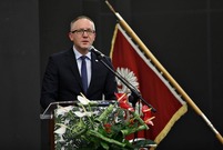 Uroczysta sesja Rady Miejskiej Leszna w auli PWSZ