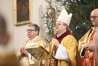 Msza święta w leszczyńskiej bazylice